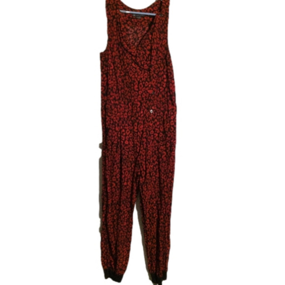 Armani Exchange Pants - Armani Exchange Animal Print Romper Jumpsuit Size 2